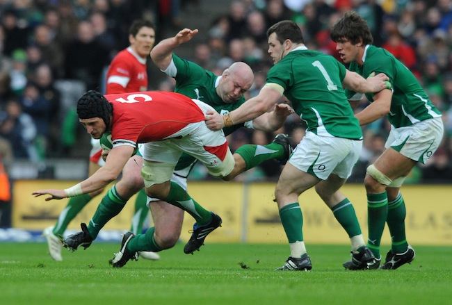 Cian Healy Tackle